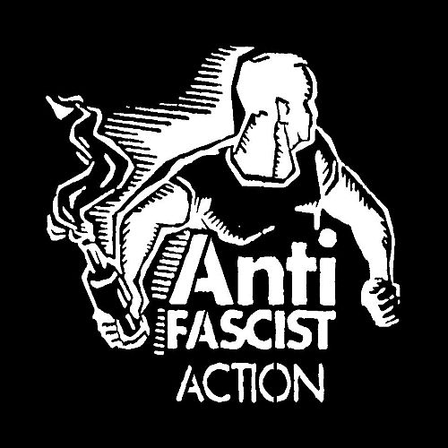 Aufnäher - anti fascist acion