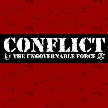 Aufnäher - Conflict - the ungovernable force